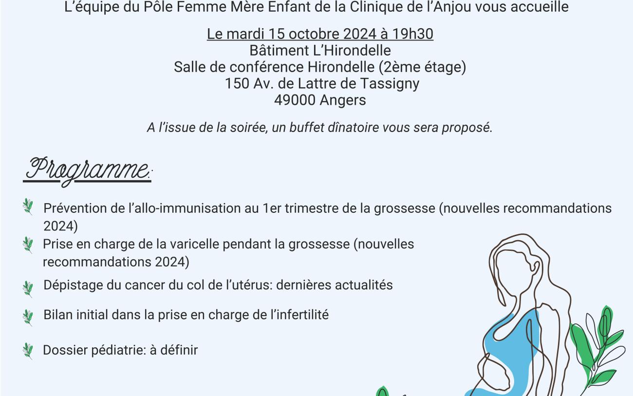 Invitation actualités en gynécologie obstétrique